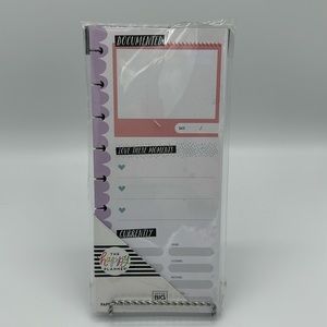 The Happy Planner Classic Currently Half-Sheet Pages for Memory-Keeping, New